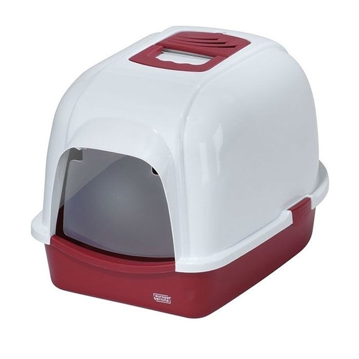Ebi Katzentoilettenhaus Eclipse 70 rot