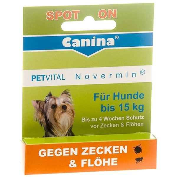 Canina Petvital Novermin für kleine Hunde