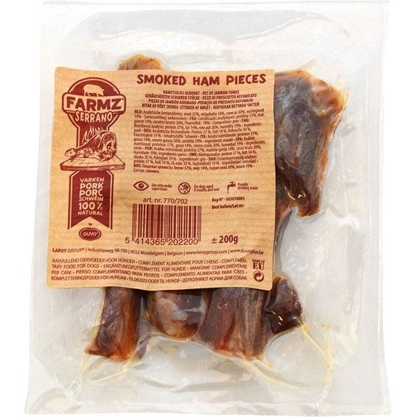 Farmz Serrano geräucherte Schinkenstücke