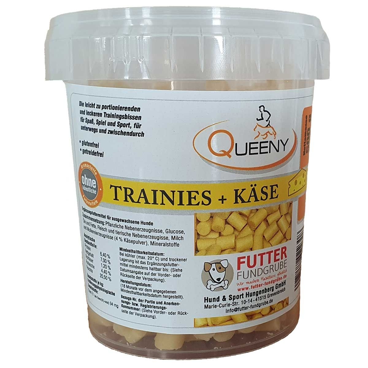 Queeny Trainies mit Käse Hundesnack