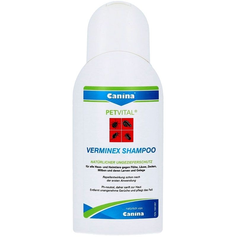Canina Petvital Verminex Ungeziefer Shampoo