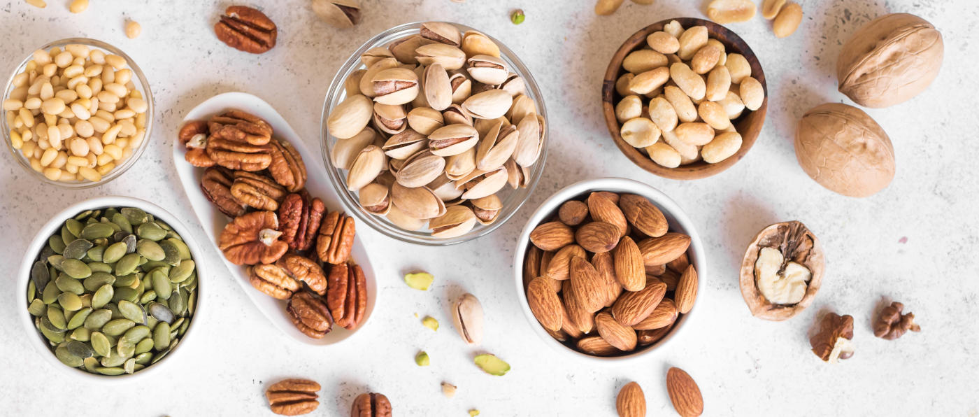 Nuss-Sorten für die Hundeernährung