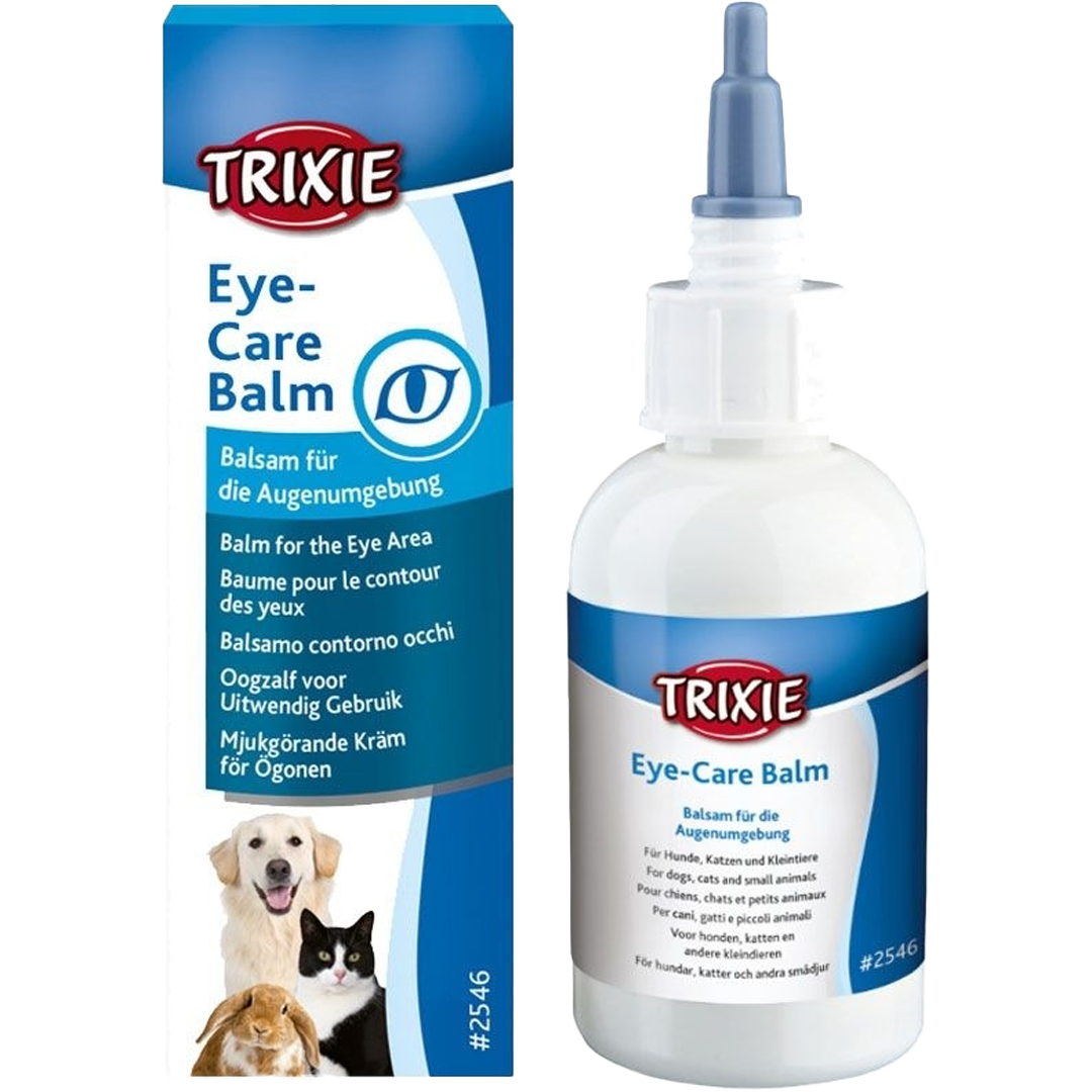 Weiße Tube mit blauem Etikett, daneben Verpackung mit mehrsprachiger Beschriftung und klarer grafischer Gestaltung in Blau- und Weißtönen.