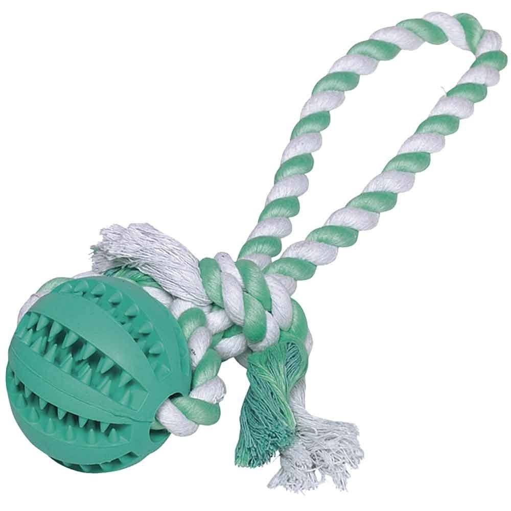 Zahnpflegender Vollgummiball für Hunde