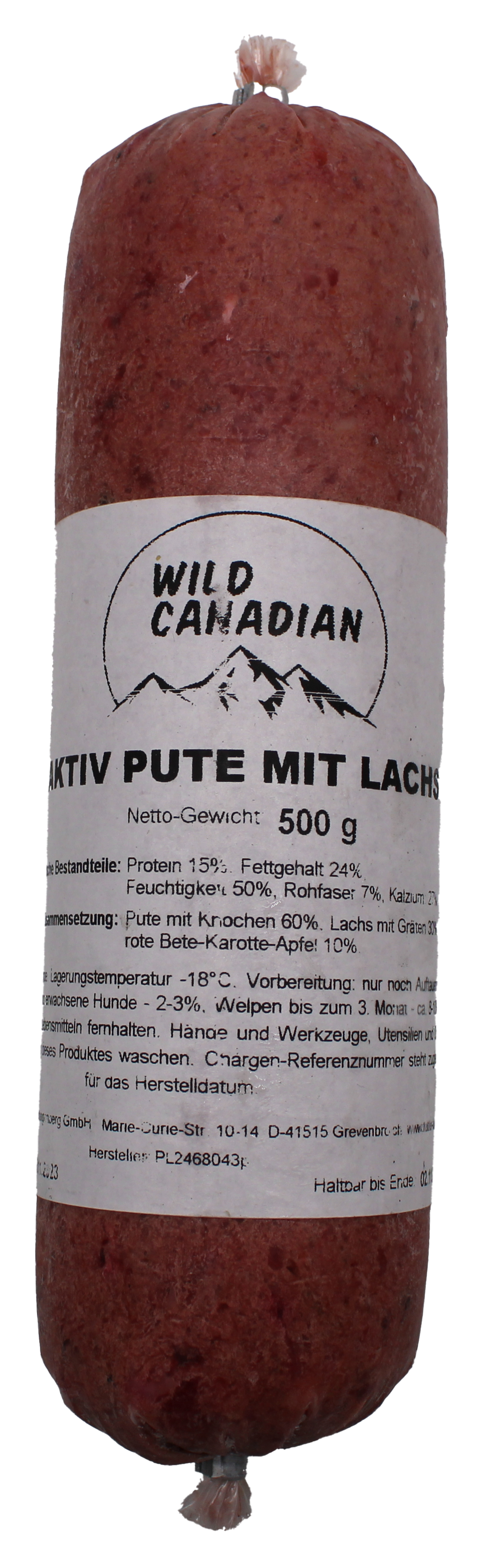 Aktiv Pute mit Lachs 500g