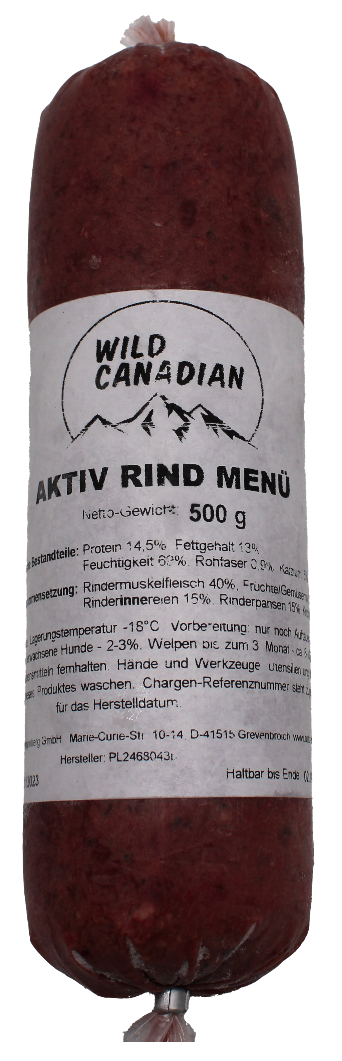 Aktiv Rind Menü 500g