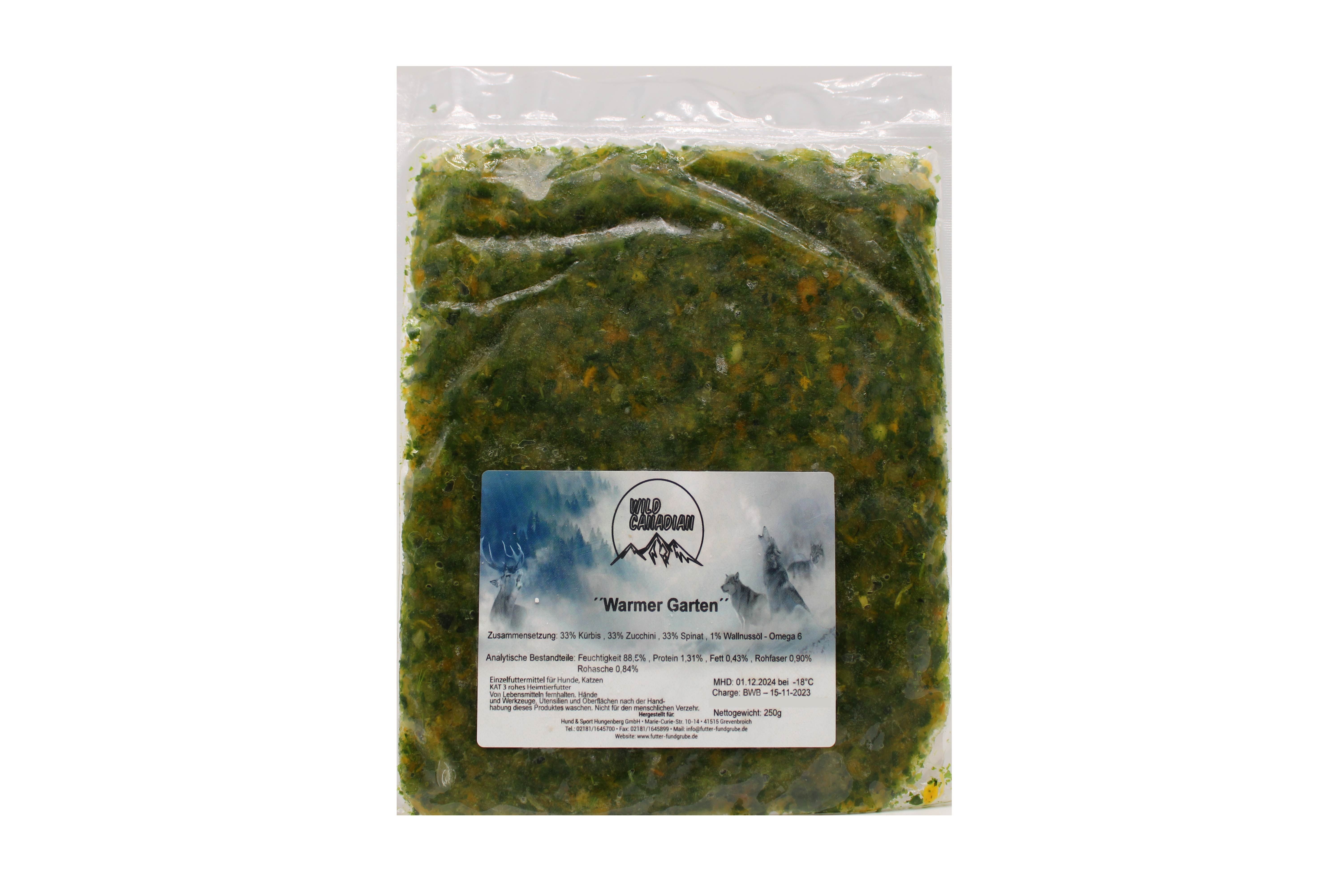 Warmer Garten Gemüsemix 250g
