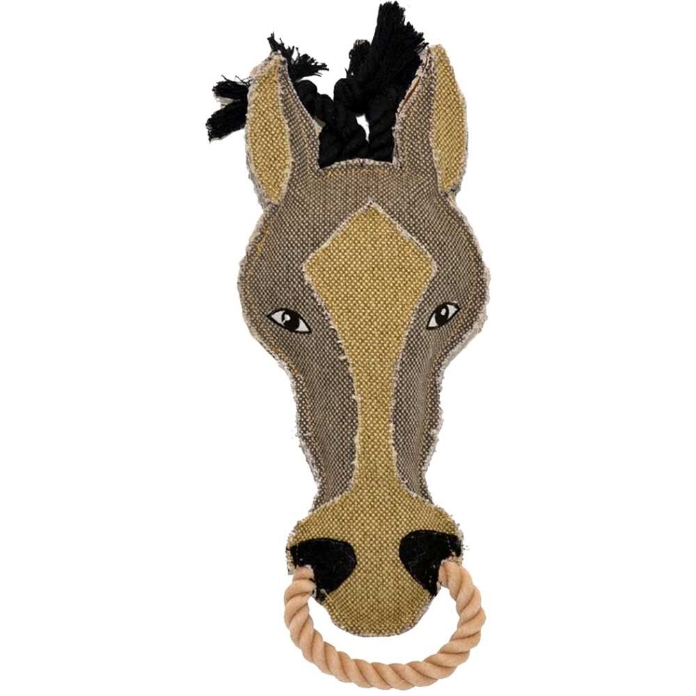 Hundespielzeug Canvas Pferd duvo+