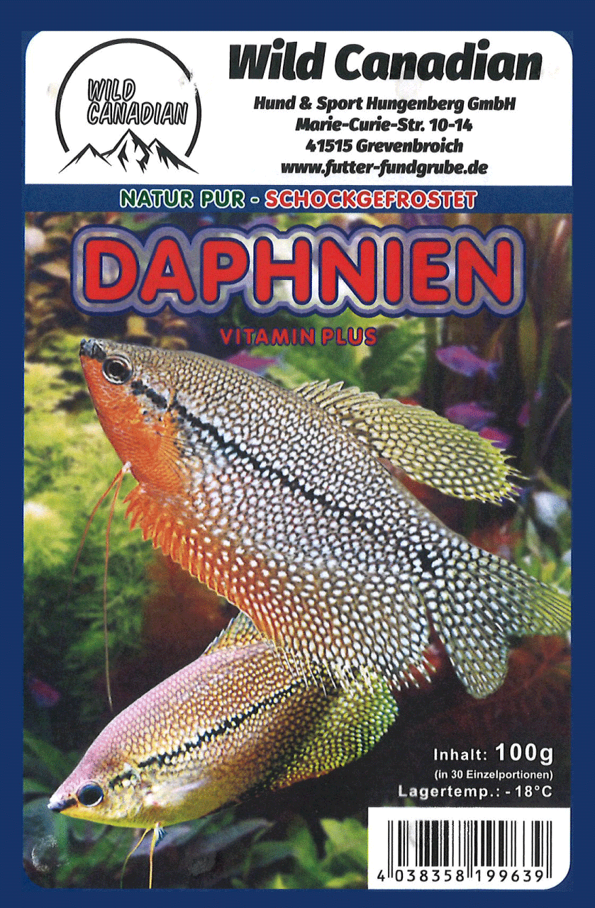 Daphnien Vitamin Plus Frostfischfutter