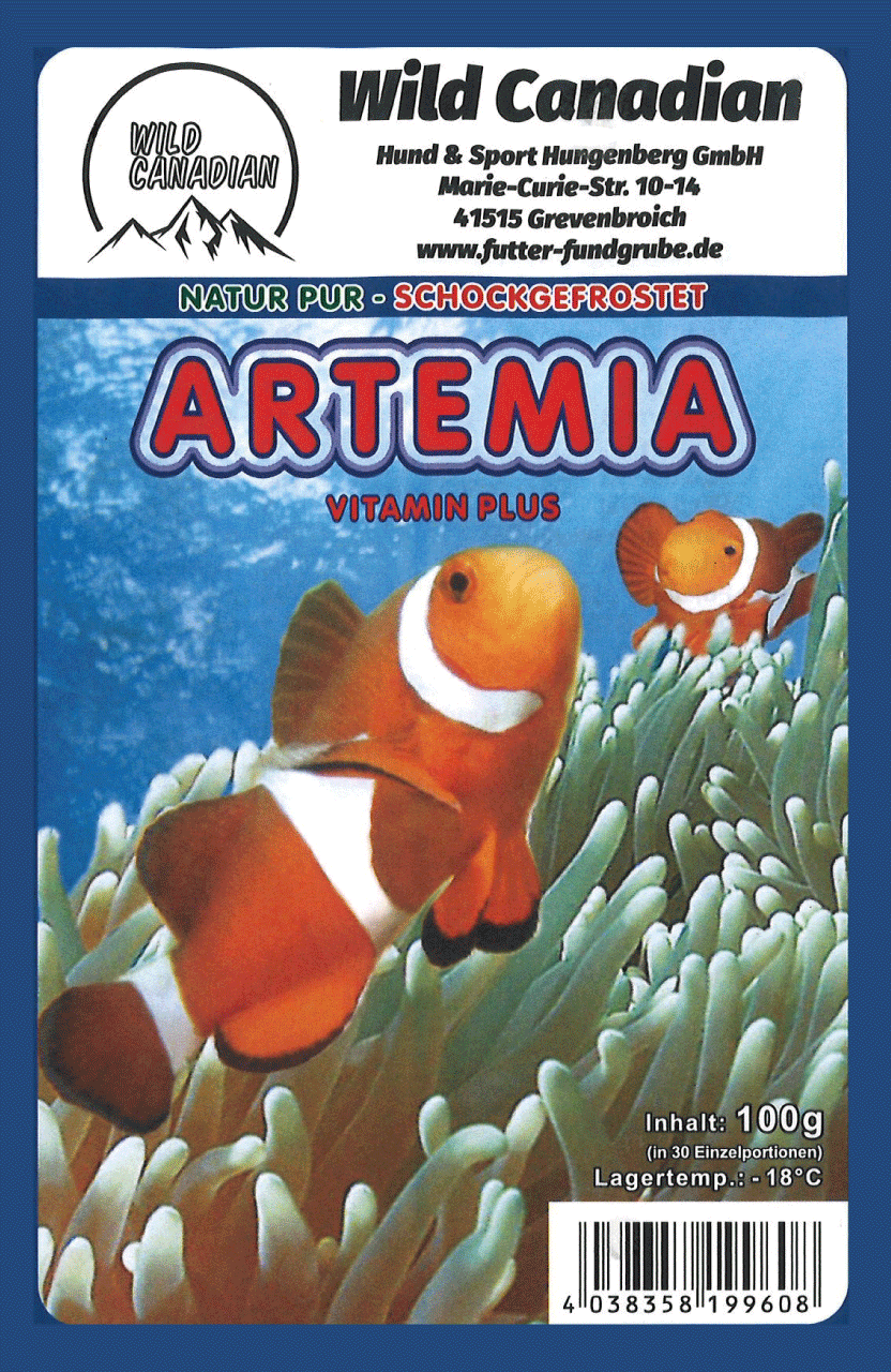 Artemia Vitamin Plus Frostfischfutter