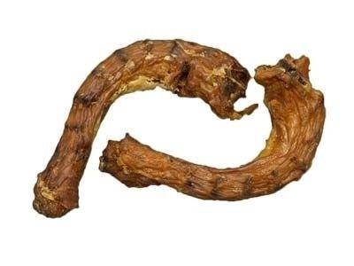 Getrocknete Hühnerhälse