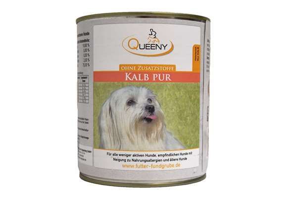 Queeny Kalb pur, Fleisch ohne Zusätze