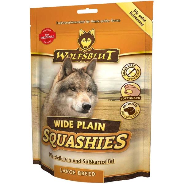 Wolfsblut Squashies Wide Plain Large Breed 300g