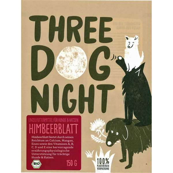 Three Dog Night Bio Himbeerblatt 150 g