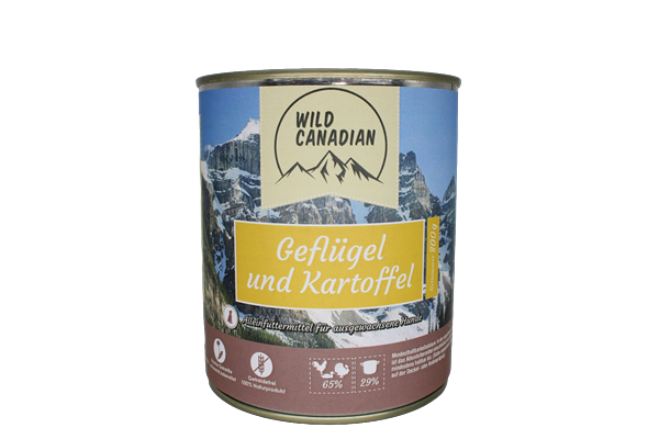 Wild Canadian Geflügel &amp; Kartoffel