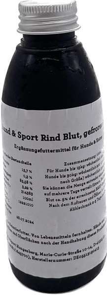 Rinderblut 100 ml