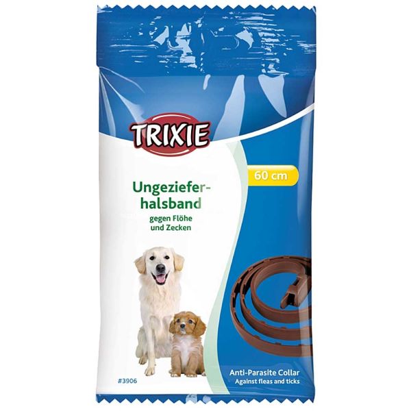 Trixie Ungezieferhalsband für Hunde &amp; Welpen 60 cm