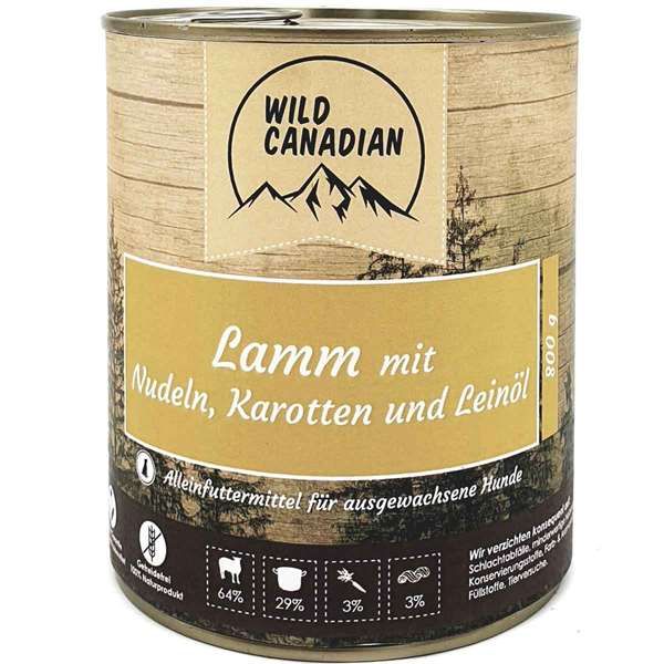 Wild Canadian Lamm mit Apfel