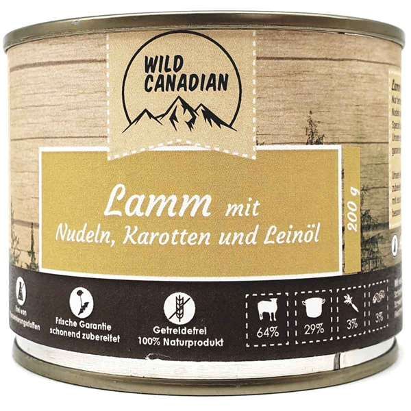Wild Canadian Lamm mit Apfel