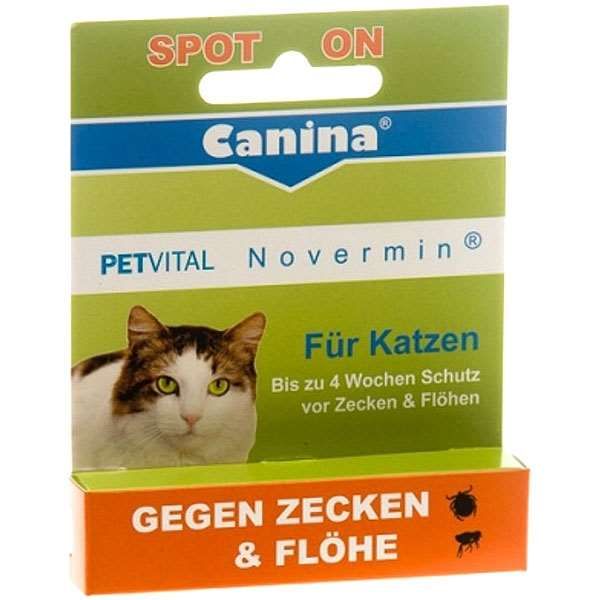 Canina Petvital Novermin Spot On für Katzen