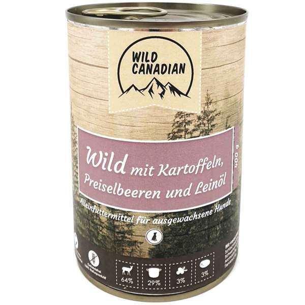 Wild Canadian Wild mit Gemüse & Reis