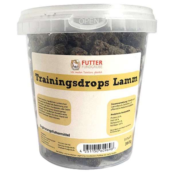 Trainingsdrops Lamm 350g
