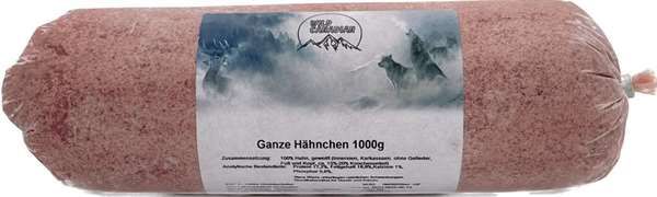 Ganze Hähnchen gewolft 1000g