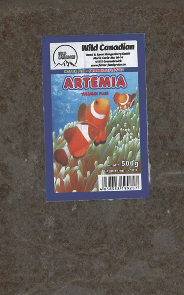 Artemia Flachtafel 500g