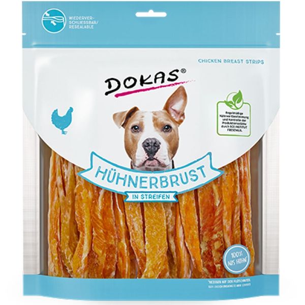 Dokas Hühnerbrust in Streifen 500 g