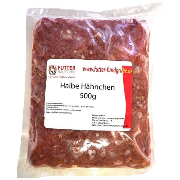 Ganze Hähnchen gewolft 500 g