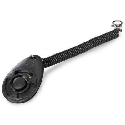 ebi Clicker Dog Training 6cm ebi ClickSchwarzer, ovaler Klicker mit zentralem Knopf für Hundetraining; befestigt an spiralförmiger, elastischer Schnur mit Metallclip am Ende.er Dog Training
