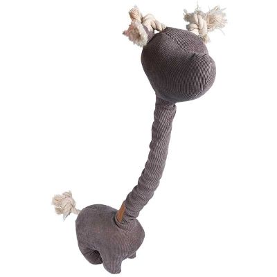 D&D Home Giraffe George Cord Hundespielzeug grau D & D Home Giraffe George Cord Hundespielzeug