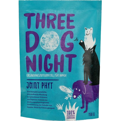 Schwarze Verpackung von Salamini PURE & TASTY mit Hundebild, enthält mehrere getrocknete Würstchen; Aufdruck: Lieferumfang 1 Stück.